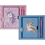 Unicorn Notebook 19X18cm with Pen